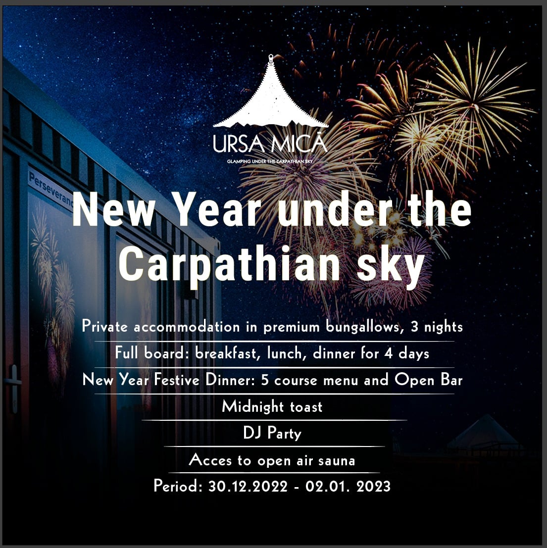 New Year under the Carpathian Sky