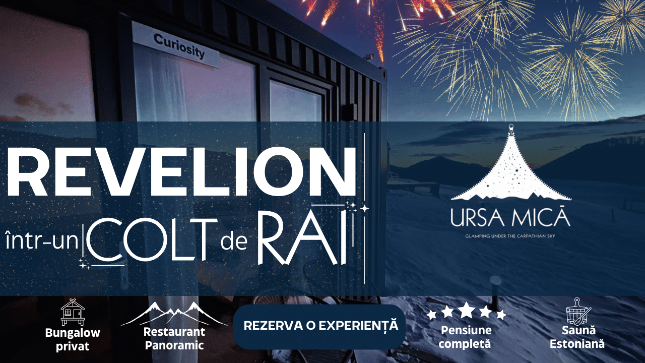Revelion 2025 sub cerul Carpaților – Sărbători într-un Colț de Rai, la Poarta Transilvaniei