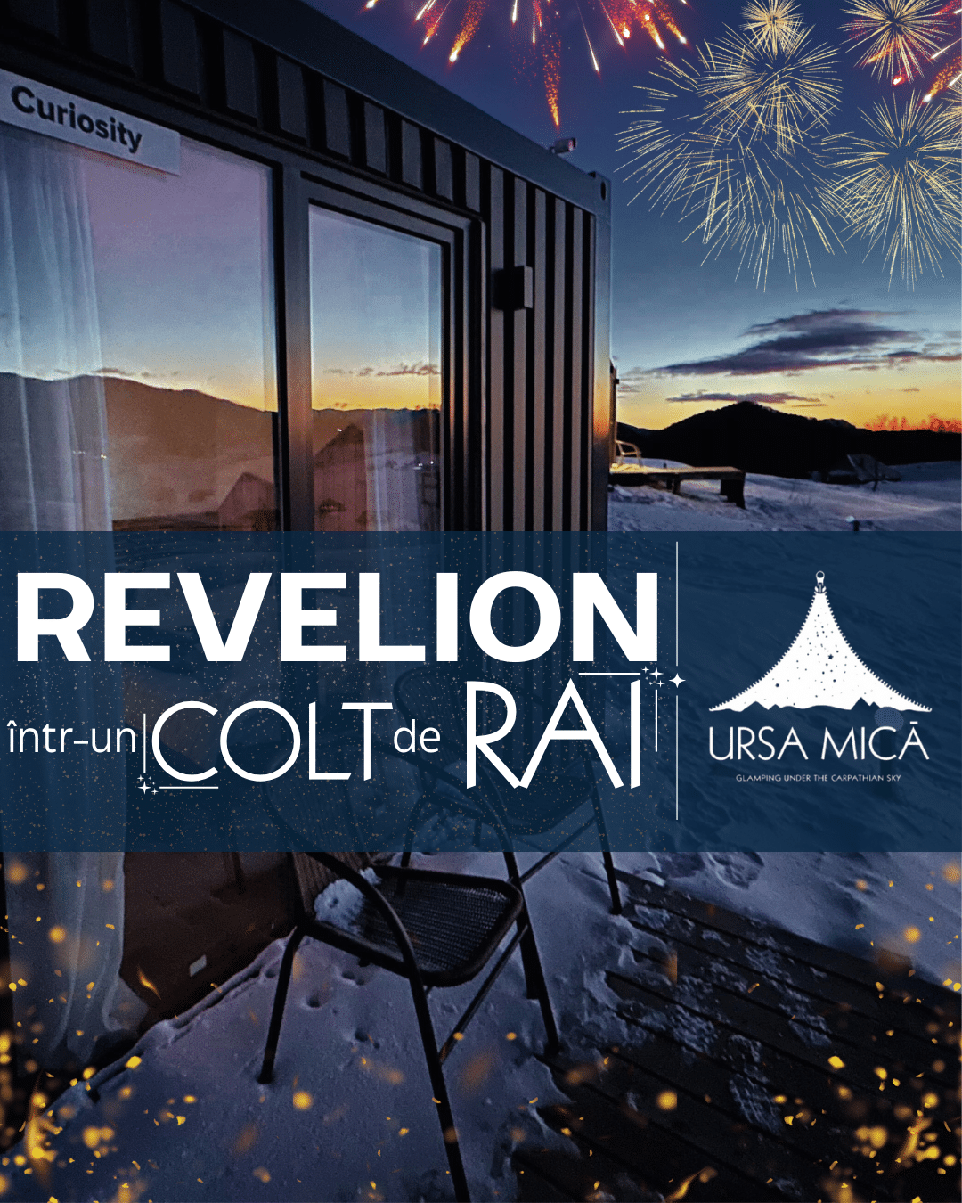 Revelion 2025 sub cerul Carpaților – Sărbători într-un Colț de Rai, la Poarta Transilvaniei