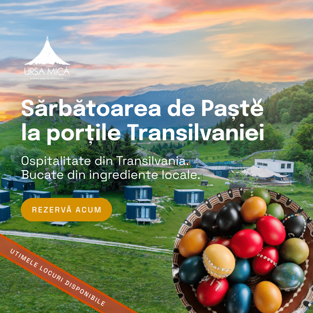 Sejur de Paște la portile Transilvaniei, la Ursa Mică (10–13 aprilie)